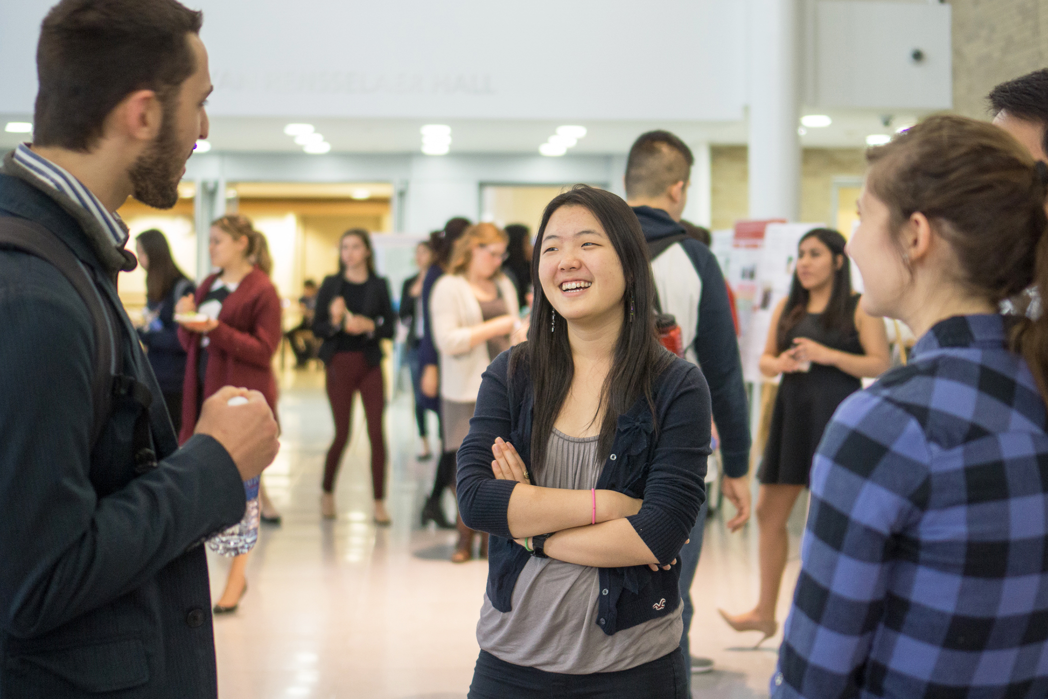 Students at Global Health Experiential Symposium
