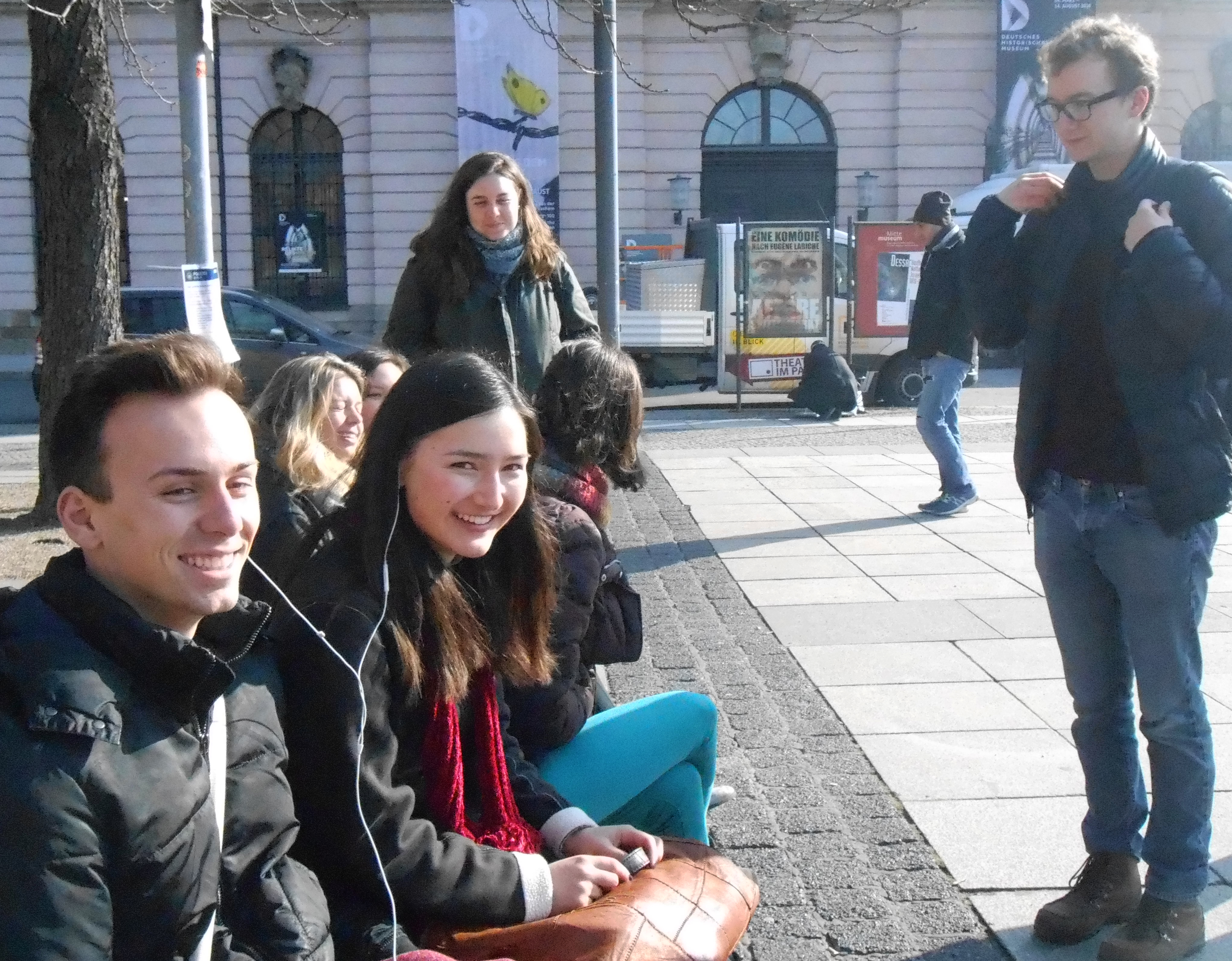 students at the German Historical Museum