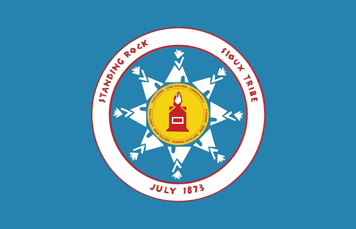 Standing Rock Sioux Nation flag