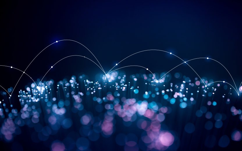 Illustration of global network