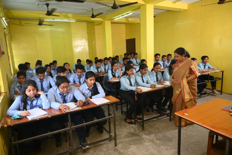 Teacher in India 