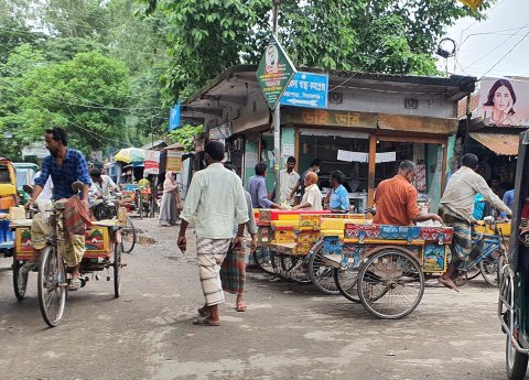 Bangladesh street scene 