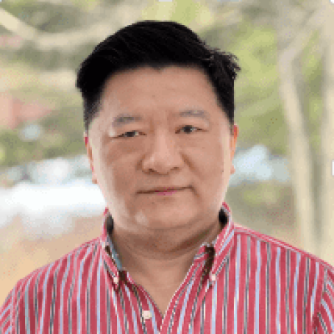 Headshots of Caroline Yancey, Dan Lou, and Benjamin Li. 