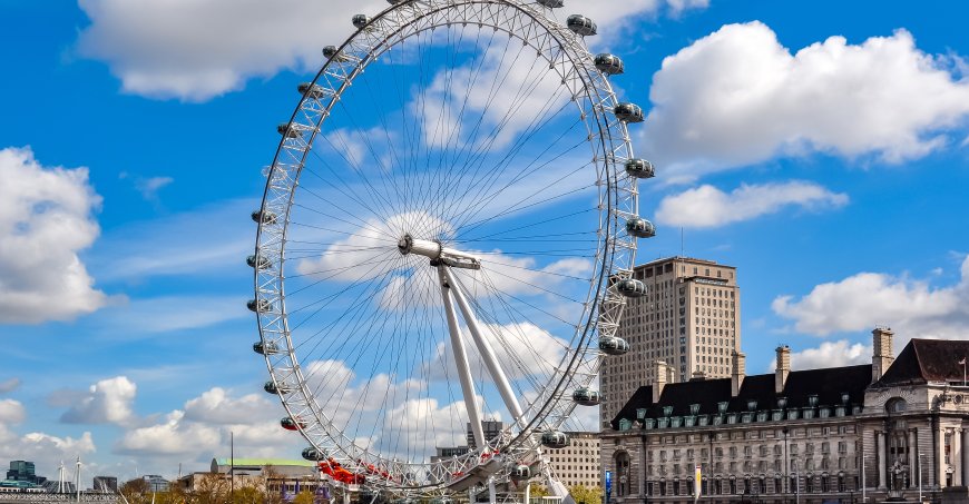 London Eye also known as the Millenium Wheel. 