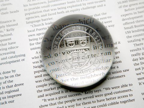 Cornell Seal Paperweight