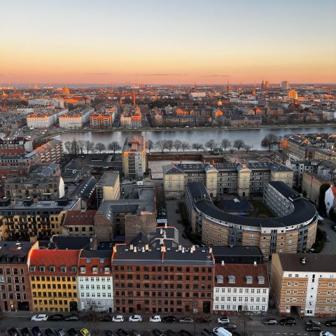 Denmark aerial view 